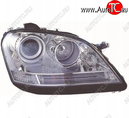 13 749 р. Правая фара (c электрокорректором, линзован) DEPO  Mercedes-Benz ML class  W164 (2005-2008) дорестайлинг  с доставкой в г. Кемерово