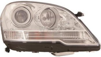 Правая фара (c электрокорректором, ксенон) DEPO Mercedes-Benz ML class  W164 (2008-2011) рестайлинг