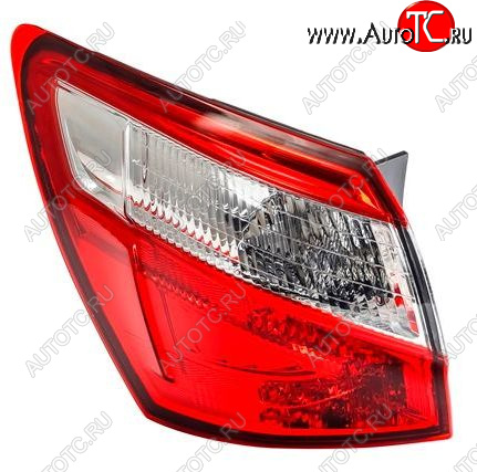 6 699 р. Левый фонарь (диодный) DEPO Nissan Qashqai 1 J10 рестайлинг (2010-2013)  с доставкой в г. Кемерово