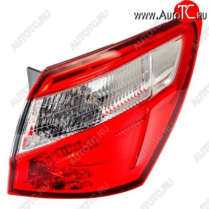 6 699 р. Правый фонарь (диодный) DEPO  Nissan Qashqai  1 (2010-2013) J10 рестайлинг  с доставкой в г. Кемерово