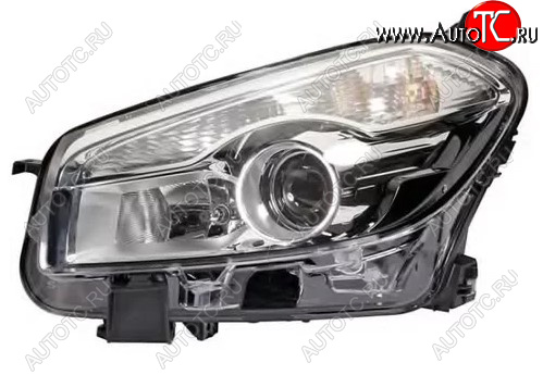 15 449 р. Левая фара (под корректор, линзован) BodyParts Nissan Qashqai 1 J10 рестайлинг (2010-2013)  с доставкой в г. Кемерово