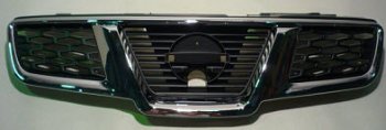 5 299 р. QASHQAI (СМ ФОТО) РЕШЕТКА РАДИАТОРА ТЮНИНГ С ХРОМ МОЛДИНГ (Китай) BODYPARTS nnqas07-103  с доставкой в г. Кемерово. Увеличить фотографию 1