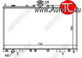 7 599 р. GRANDIS РАДИАТОР ОХЛАЖДЕН BODYPARTS mbgra04-912  с доставкой в г. Кемерово