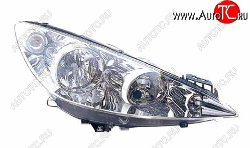 13 699 р. Правая фара (c электрокорректором) DEPO Peugeot 308 T7 хэтчбек 5 дв. дорестайлинг (2007-2011)  с доставкой в г. Кемерово