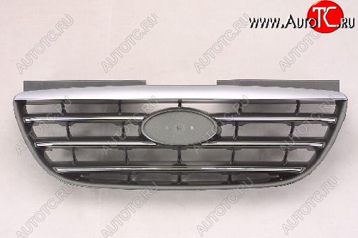 3 599 р. ELANTRA РЕШЕТКА РАДИАТОРА (Тайвань) ХРОМ-ЧЕРН TYG hnela07-100hb  с доставкой в г. Кемерово