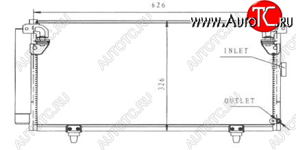4 599 р. LEGACY (+ OUTBACK) КОНДЕНСАТОР КОНДИЦ (см.каталог) BODYPARTS sbleg04-931  с доставкой в г. Кемерово