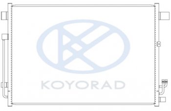 11 399 р. MURANO КОНДЕНСАТОР КОНДИЦ (KOYO) KOYORAD nnmur08-930  с доставкой в г. Кемерово. Увеличить фотографию 1
