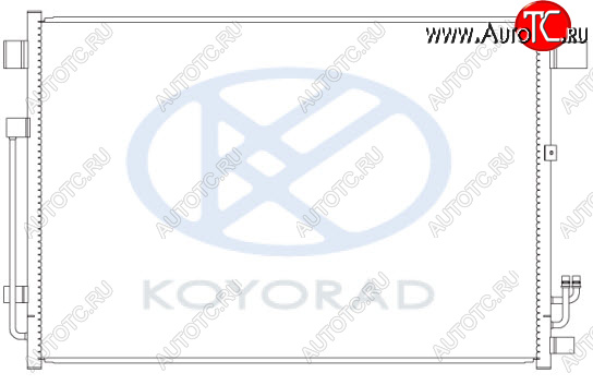 11 399 р. MURANO КОНДЕНСАТОР КОНДИЦ (KOYO) KOYORAD nnmur08-930  с доставкой в г. Кемерово