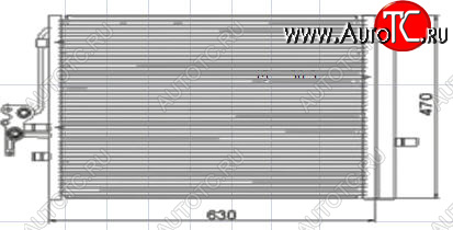 4 649 р. MONDEO КОНДЕНСАТОР КОНДИЦ (см.каталог) BODYPARTS fdmon07-933  с доставкой в г. Кемерово