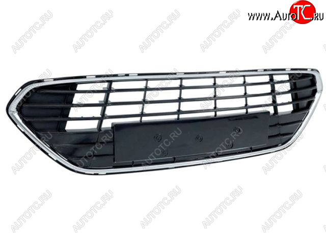 4 649 р. MONDEO РЕШЕТКА БАМПЕРА ПЕРЕДН ЧЕРН С ХРОМ МОЛДИНГ (Тайвань) TYG fdmon11-190  с доставкой в г. Кемерово