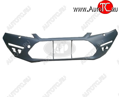 8 899 р. MONDEO {с DRL (дневн. ходов огни)} БАМПЕР ПЕРЕДН С ОТВ ПОМЫВАТ ФАР БЕЗ ОТВ ПДАТЧ ГРУНТ (Тайвань) API fdmon11-162  с доставкой в г. Кемерово