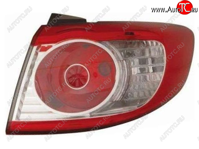 8 849 р. Правый фонарь DEPO Hyundai Santa Fe CM рестайлинг (2009-2012)  с доставкой в г. Кемерово