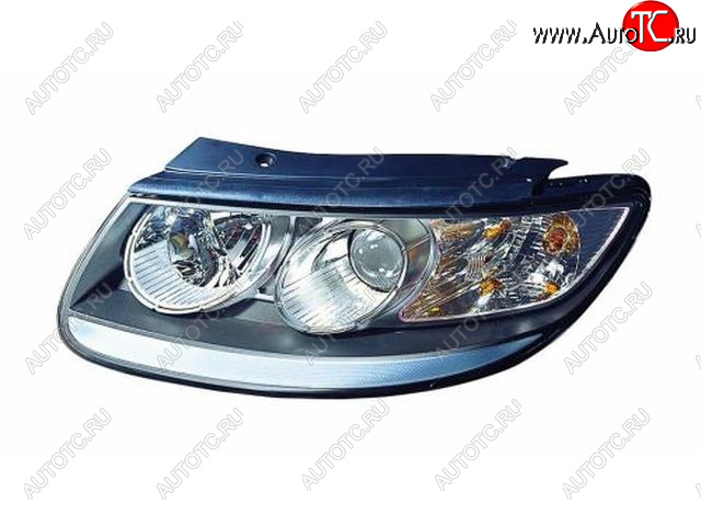 12 749 р. Правая фара (корректор) DEPO Hyundai Santa Fe CM дорестайлинг (2006-2009)  с доставкой в г. Кемерово