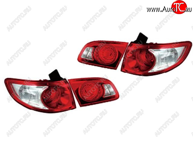 15 999 р. SANTA FE ФОНАРЬ ЗАДН ВНЕШН+ВНУТР Л+П (КОМПЛЕКТ) (4 шт) BODYPARTS hnsfe06-761-n  с доставкой в г. Кемерово