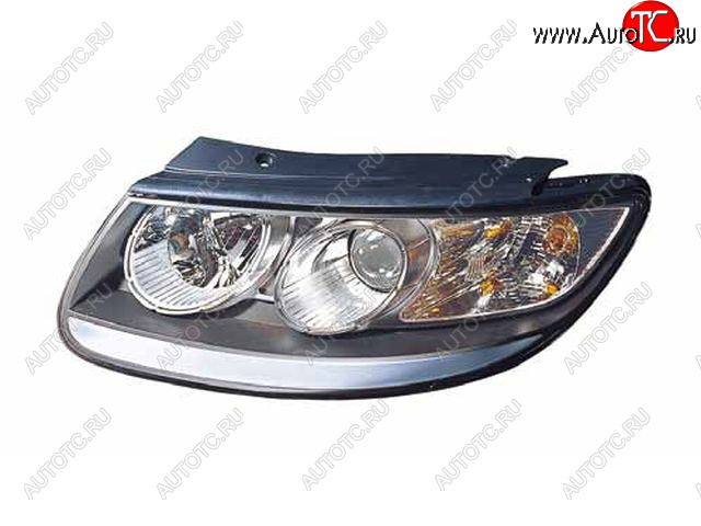 13 799 р. Левая фара (корректор) DEPO Hyundai Santa Fe CM рестайлинг (2009-2012)  с доставкой в г. Кемерово
