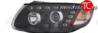 23 899 р. SANTA FE ФАРА Л+П (КОМПЛЕКТ) ТЮНИНГ (DEVIL EYES) ЛИНЗОВАН С СВЕТЯЩ ОБОДК МЕХАН (EAGLE EYES) ВНУТРИ ЧЕРН EAGLE EYES hnsfe06-005-n  с доставкой в г. Кемерово