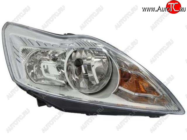8 999 р. Правая фара (c электрокорректором) DEPO Ford Focus 2 седан рестайлинг (2007-2011)  с доставкой в г. Кемерово