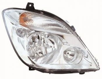 Правая фара (под корректор) DEPO Mercedes-Benz Sprinter  W906 (2006-2013)