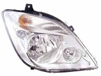 Правая фара (под корректор) DEPO Mercedes-Benz Sprinter  W906 (2006-2013)