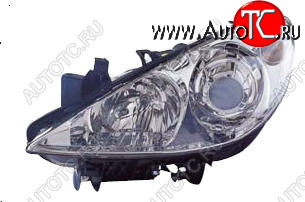 11 399 р. Левая фара (с электрокорректором, линзован) BODYPARTS  Peugeot 307 ( хэтчбэк 5 дв.,  хэтчбэк 3 дв.) (2005-2008) рестайлинг  с доставкой в г. Кемерово