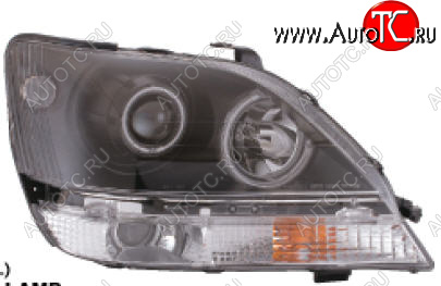 35 299 р. RX300 ФАРА Л+П (КОМПЛЕКТ) ТЮНИНГ ЛИНЗОВАН С 2 СВЕТЯЩ ОБОДК (EAGLE EYES) ВНУТРИ ЧЕРН EAGLE EYES lxrx399-003b-n  с доставкой в г. Кемерово