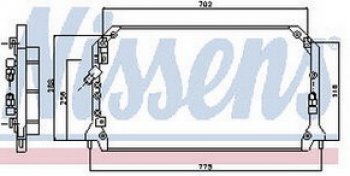 CAMRY (+ES300) КОНДЕНСАТОР КОНДИЦ BODYPARTS tycam97-930