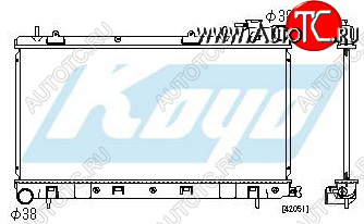 10 799 р. IMPREZA {FORESTER MT 2} РАДИАТОР ОХЛАЖДЕН MT 1.5 1.8 2 (KOYO) KOYORAD sbimp97-910  с доставкой в г. Кемерово
