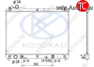 9 299 р. G.VITARA РАДИАТОР ОХЛАЖДЕН 2 AT (KOYO) KOYORAD szgvt06-911  с доставкой в г. Кемерово