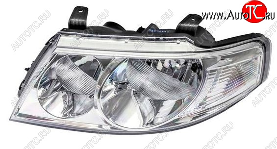 7 599 р. Левая фара (под корректор) DEPO Nissan Almera Classic седан B10 (2006-2013)  с доставкой в г. Кемерово