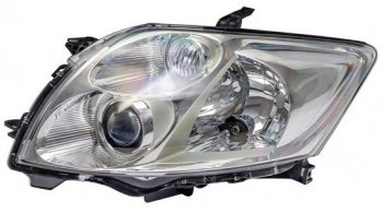 Левая фара (под корректор) DEPO Toyota Auris E150 хэтчбэк 5 дв. дорестайлинг (2006-2010)