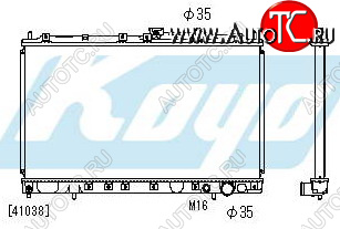10 499 р. LANCER {COLT 92-} РАДИАТОР ОХЛАЖДЕН MT 1.6 1.8 (KOYO) KOYORAD mblan92-910  с доставкой в г. Кемерово