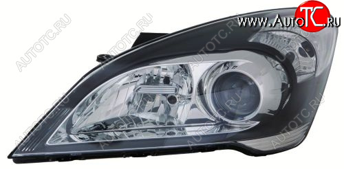 12 349 р. Левая фара (под корректор) DEPO KIA Ceed 1 ED рестайлинг, хэтчбэк 5 дв. (2010-2012)  с доставкой в г. Кемерово