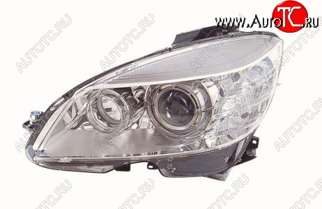 31 549 р. Левая фара (с электрокорректором, ксенон) BodyParts Mercedes-Benz C-Class W204 дорестайлинг седан (2007-2011)  с доставкой в г. Кемерово