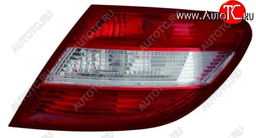 6 599 р. Правый фонарь DEPO  Mercedes-Benz C-Class  W204 (2007-2011) дорестайлинг седан  с доставкой в г. Кемерово