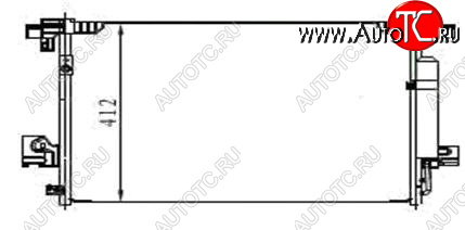 3 179 р. LANCER (OutlanderC-Crosser4007 07-) КОНДЕНСАТОР КОНДИЦ (см.каталог) BODYPARTS mblan07-932  с доставкой в г. Кемерово