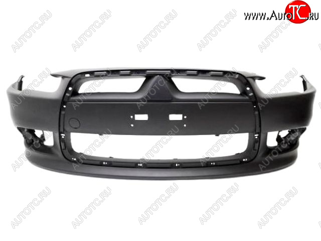 11 999 р. Передний бампер BODYPARTS Mitsubishi Lancer 10 CY седан рестайлинг (2011-2017) (неокрашенный)  с доставкой в г. Кемерово