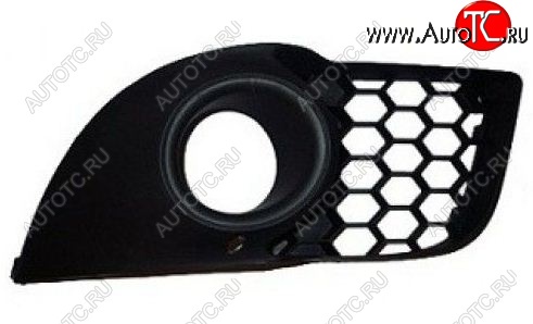 619 р. Правая вставка переднего бампера (с отверстием под ПТФ, пр-во Китай) BODYPARTS  Mitsubishi Lancer  10 CY (2011-2017) седан рестайлинг  с доставкой в г. Кемерово