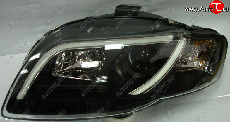 40 949 р. AUDI A4 ФАРА Л+П (КОМПЛЕКТ) ТЮНИНГ ЛИНЗОВАН (DEVIL EYES) С СВЕТЯЩ.СЕКЦИЯМИ РЕГ.МОТОР (SONAR) ВНУТРИ ЧЕРН SONAR ai0a405-006b-n  с доставкой в г. Кемерово