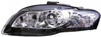 AUDI A4 ФАРА Л+П (КОМПЛЕКТ) ТЮНИНГ (DEVIL EYES) ЛИНЗОВАН С РЕГ.МОТОР ВНУТРИ (DEPO) ЧЕРН DEPO ai0a405-001b-n