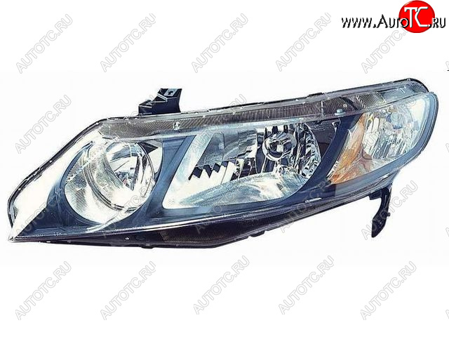 12 199 р. Левая фара (под корректор) Bodyparts Honda Civic FD седан дорестайлинг (2005-2008)  с доставкой в г. Кемерово