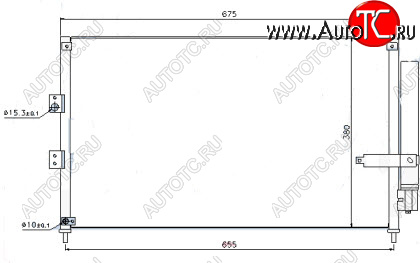 5 799 р. CIVIC КОНДЕНСАТОР КОНДИЦ (СЕДАН) (ХЭТЧБЭК) BODYPARTS hdcvc06-936  с доставкой в г. Кемерово