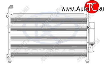 5 949 р. CIVIC КОНДЕНСАТОР КОНДИЦ (ХЭТЧБЭК) (KOYO) (см.каталог) KOYORAD hdcvc06-933  с доставкой в г. Кемерово