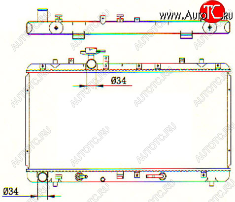 6 549 р. SX-4 РАДИАТОР ОХЛАЖДЕН 1.5 1.6 AT BODYPARTS szsx406-912  с доставкой в г. Кемерово