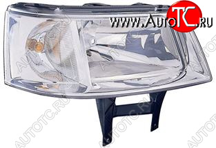 7 899 р. Правая фара (под корректор, одноламповая) DEPO Volkswagen Transporter T5 дорестайлинг (2003-2009)  с доставкой в г. Кемерово