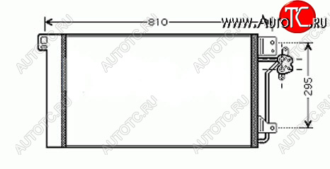 3 599 р. TRANSPORTER КОНДЕНСАТОР КОНДИЦ BODYPARTS vwtrn03-931  с доставкой в г. Кемерово