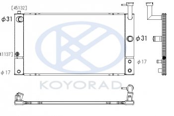 9 999 р. PRIUS РАДИАТОР ОХЛАЖДЕН (вариатор) (KOYO) KOYORAD typri04-910  с доставкой в г. Кемерово. Увеличить фотографию 1
