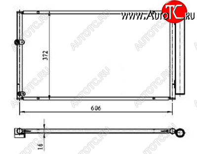 4 549 р. PRIUS КОНДЕНСАТОР КОНДИЦ BODYPARTS typri04-931  с доставкой в г. Кемерово