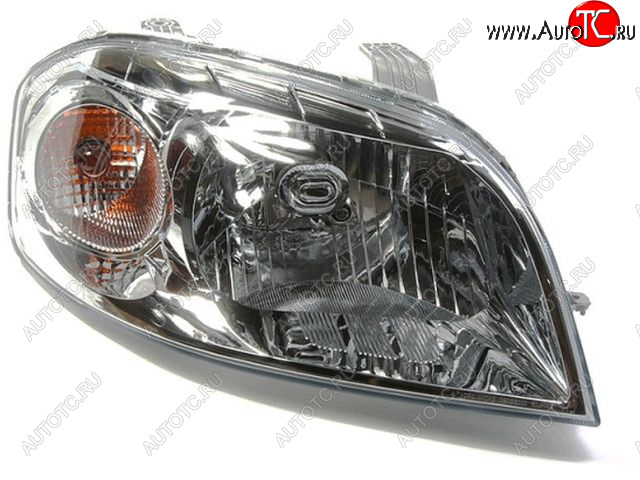 8 349 р. Правая фара (c электрокорректором) DEPO  Chevrolet Aveo  T250 (2006-2011) седан рестайлинг  с доставкой в г. Кемерово