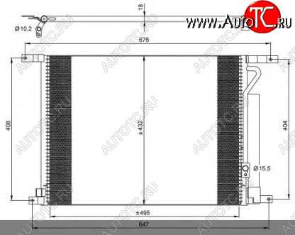 6 899 р. AVEO КОНДЕНСАТОР КОНДИЦ (см.каталог) (СЕДАН) (ХЭТЧБЭК) BODYPARTS cvave08-931  с доставкой в г. Кемерово