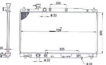 CR-V РАДИАТОР ОХЛАЖДЕН AT BODYPARTS hdcrv07-911